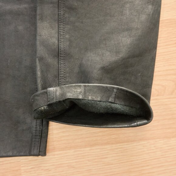 ROCK N BLUE Nelson Mens W27 L29 Regular Leather Pants, Trousers Biker Moto - Picture 9 of 12